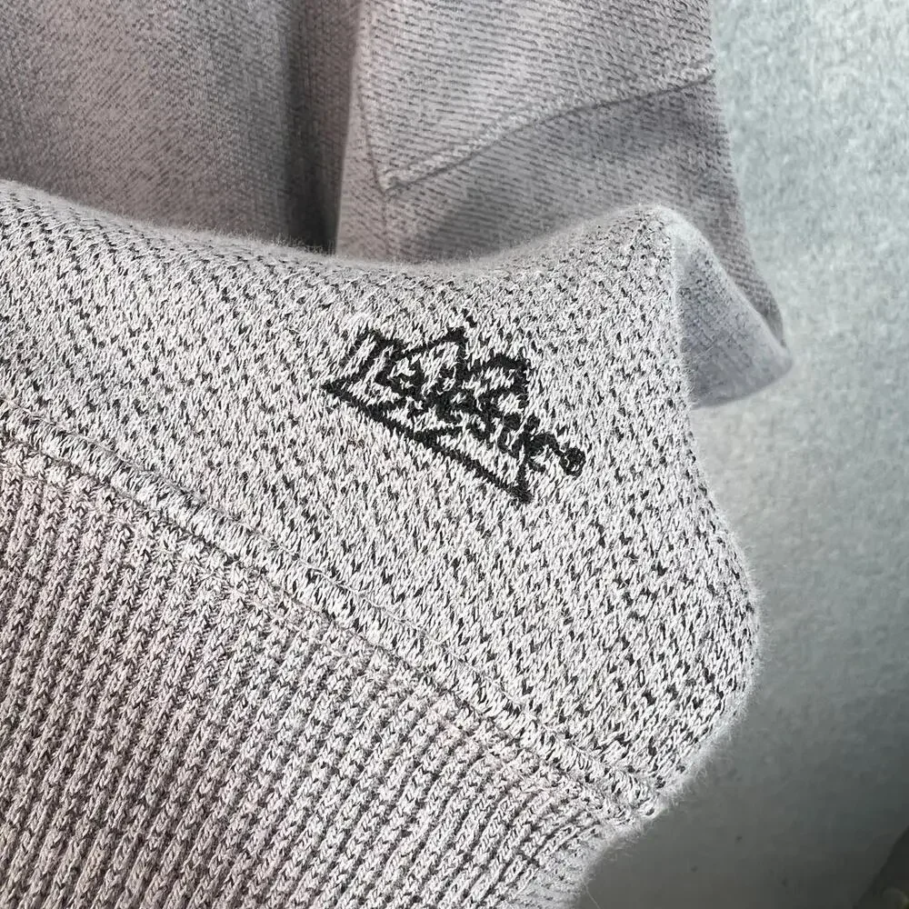 Vintage 90s Dallas Cowboys Majestic Waffle Sweatshirt‎ Mens M Gray Embroidered